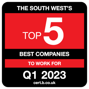 top 5 best companies to work for in the south west.