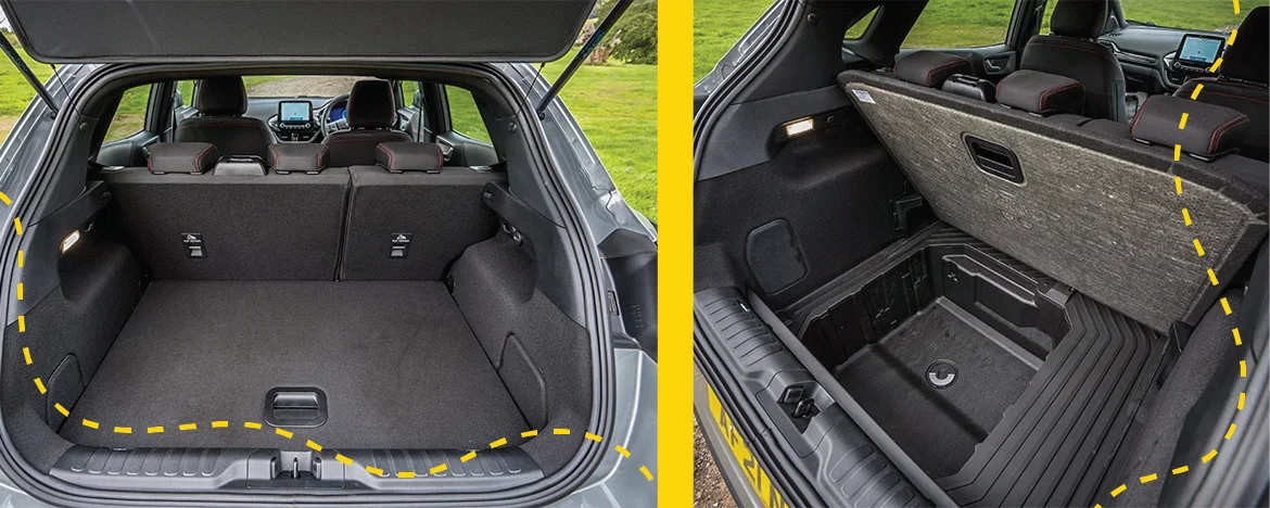Ford Puma boot and megabox