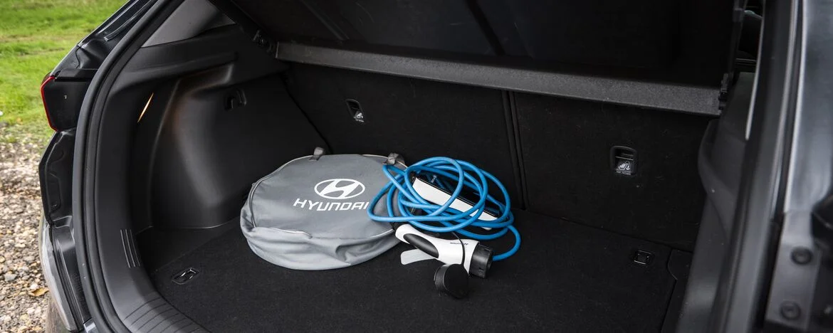 Charging cables for the electric Hyundai Kona