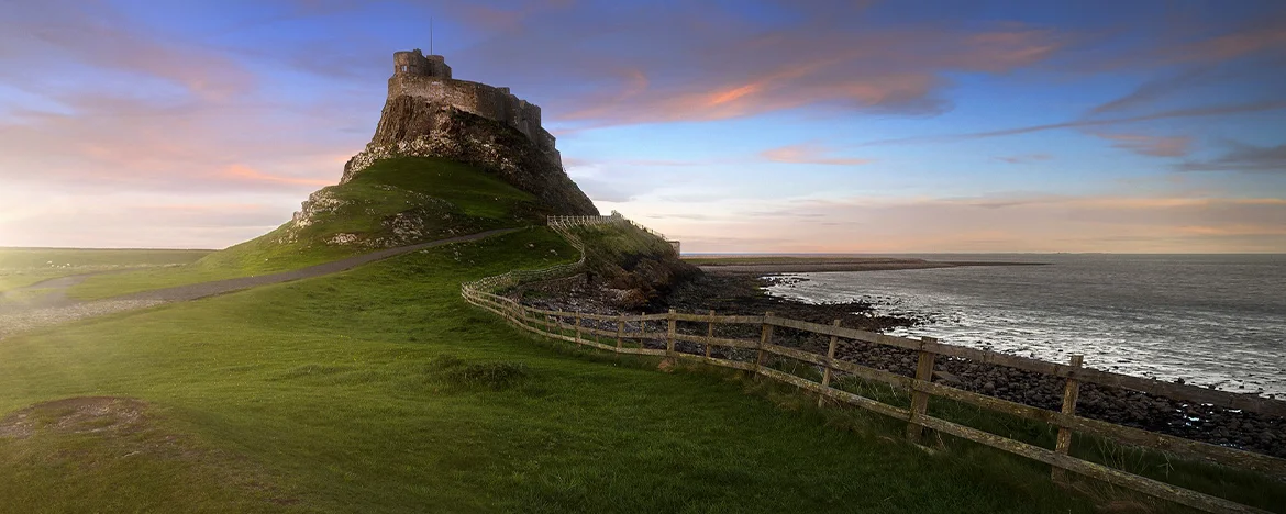 Lindisfarne Castle on Holy Island