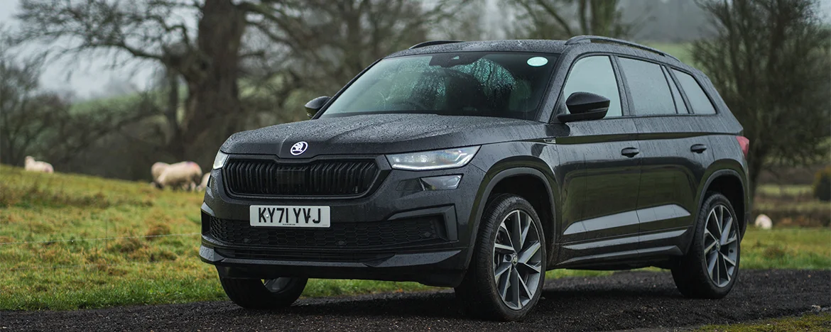 Skoda Kodiaq Sportline parked