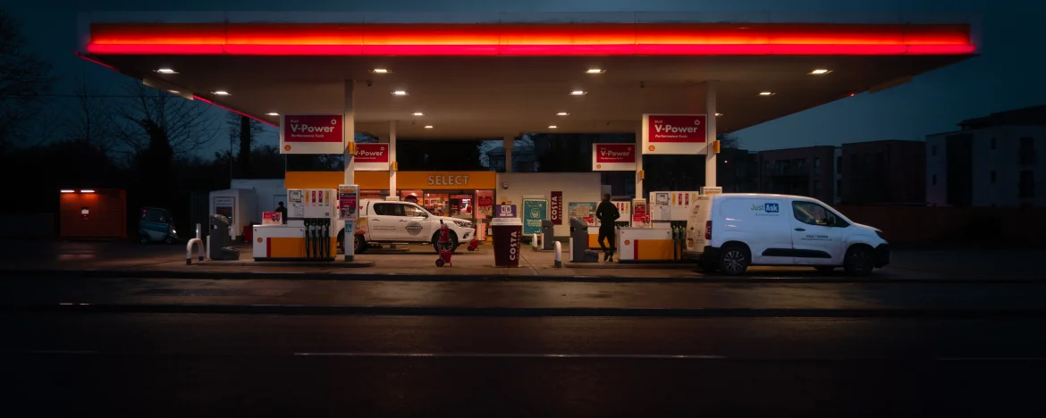 Petrol station