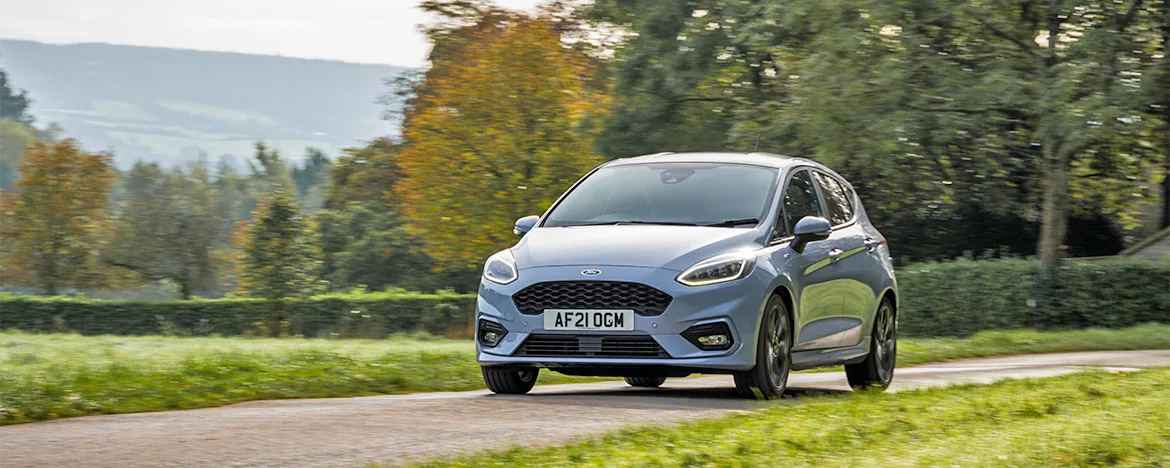 Ford Fiesta ST-Line driving