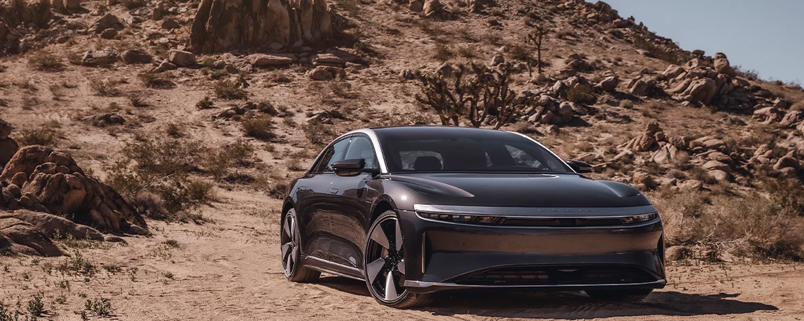 Lucid Air front view