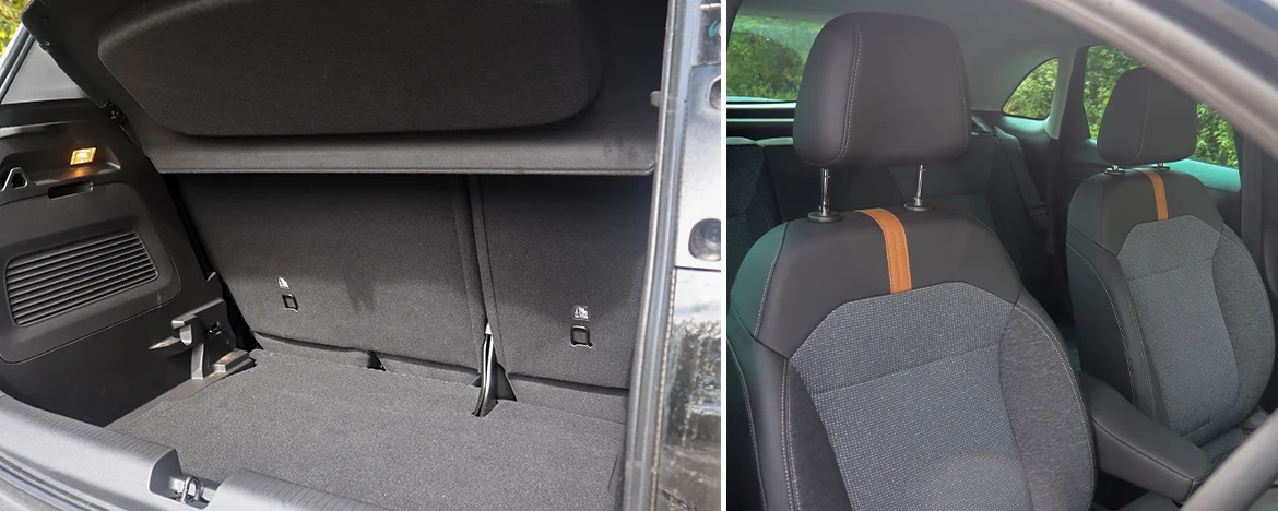 Vauxhall Crossland boot space