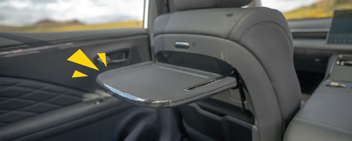 AION V tray table