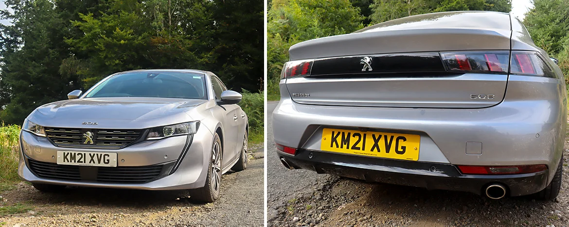 Peugeot 508 exterior design