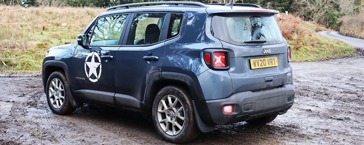 Jeep Renegade rear view