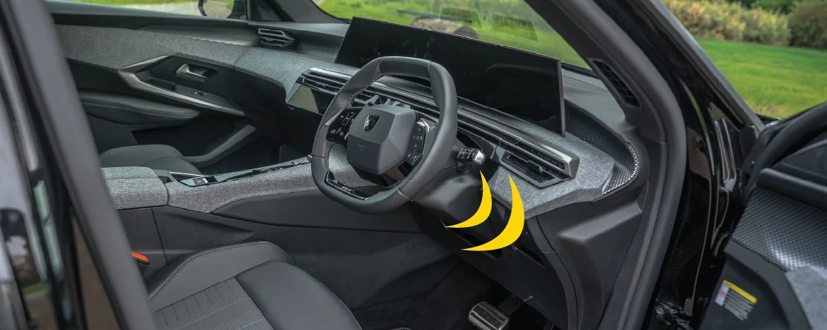 Peugeot 5008 driver's seat