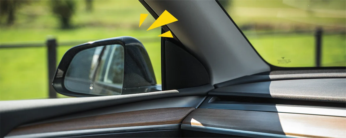 Tesla Model Y mirror
