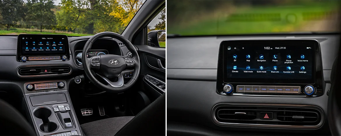 Hyundai Kona Electric Infotainment System