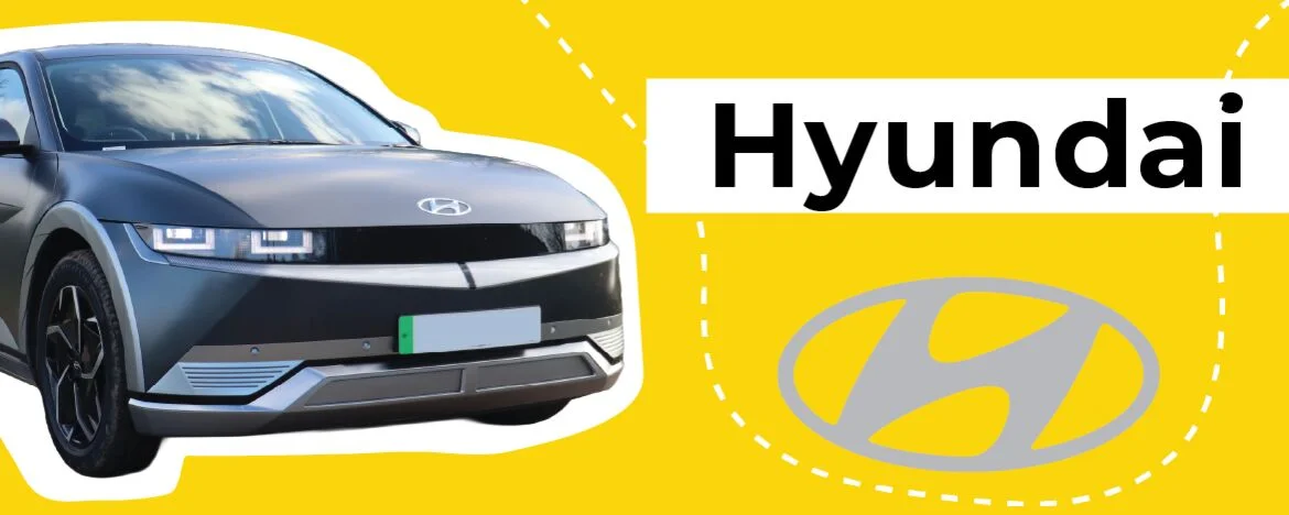 Hyundai with logo