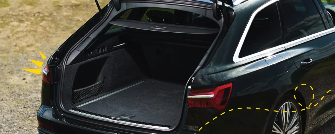 Audi A6 Avant boot