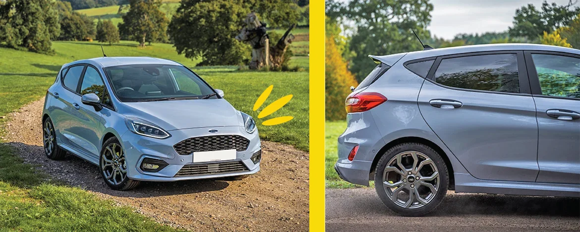Ford Fiesta ST-Line different angles