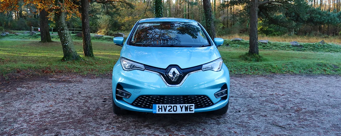 Renault Zoe front view