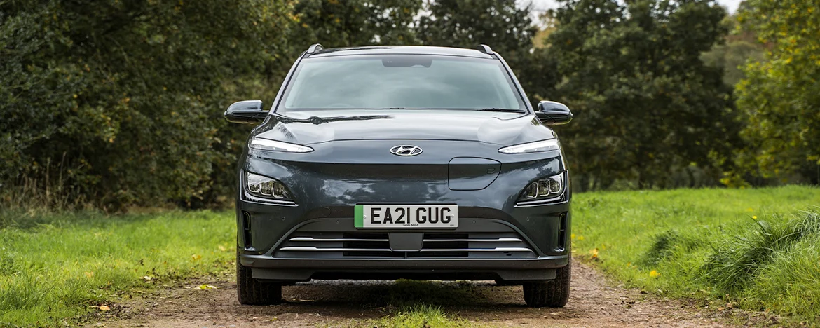 Hyundai Kona Electric front