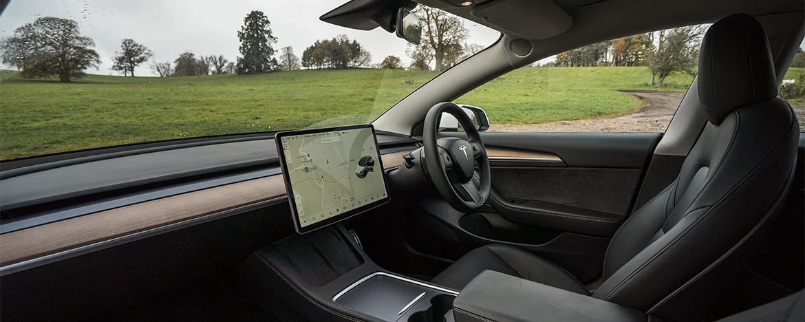 Tesla Mode 3 interior