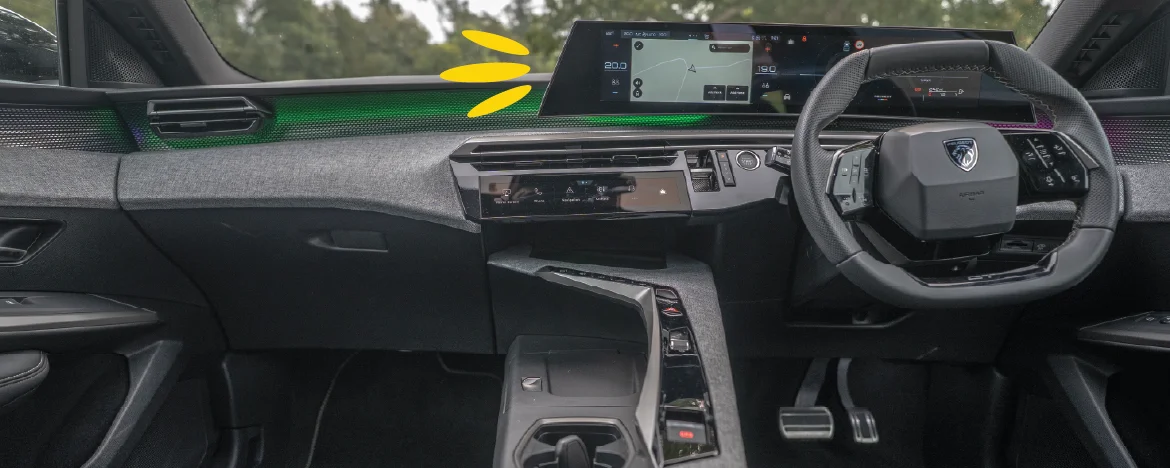 Peugeot 5008 interior