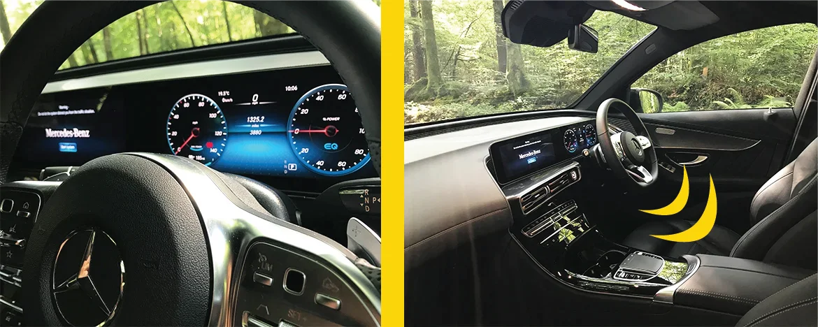 Mercedes-Benz EQC interior