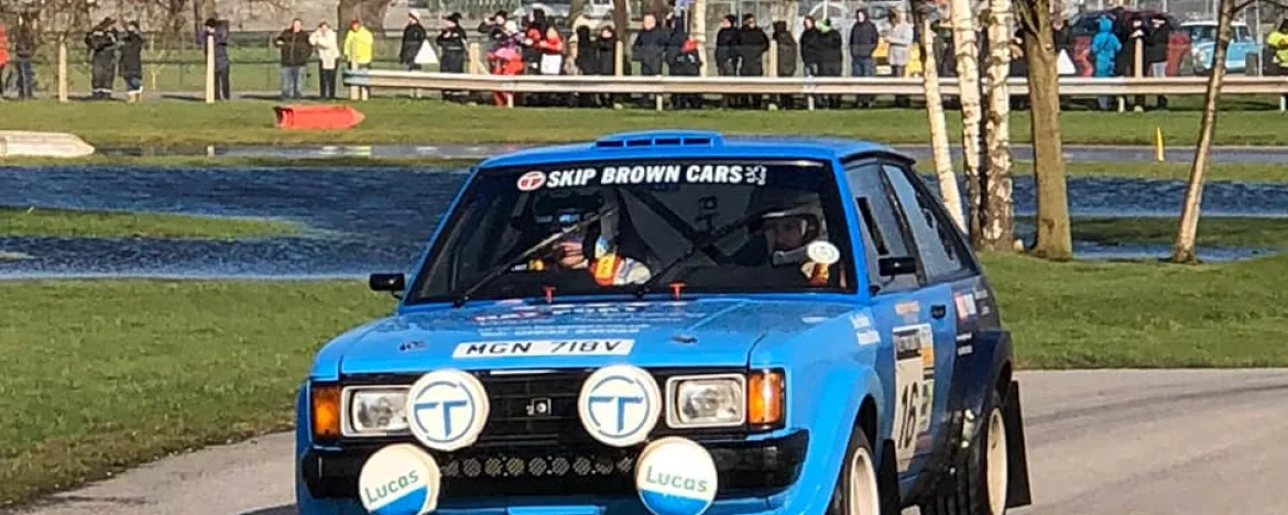 Rally car