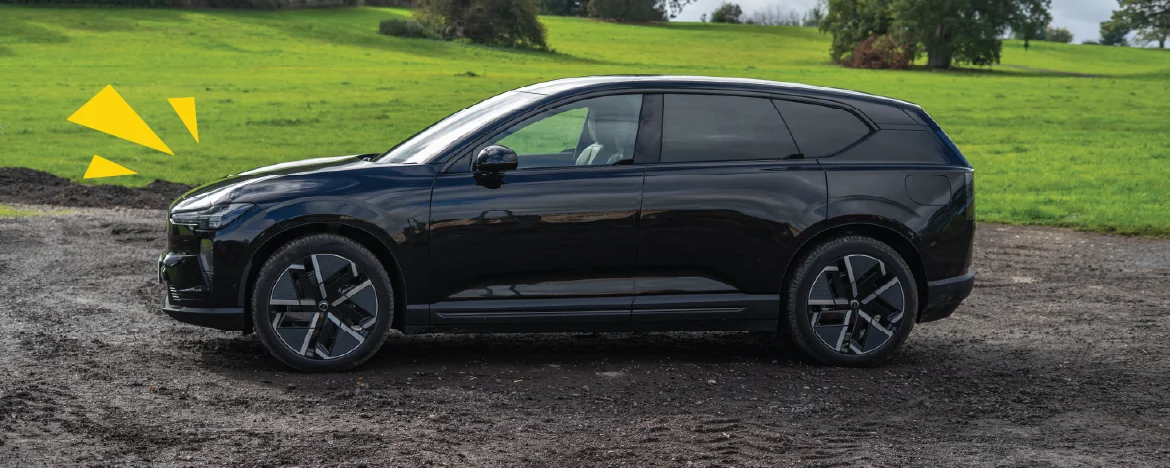 Volvo EX60 side