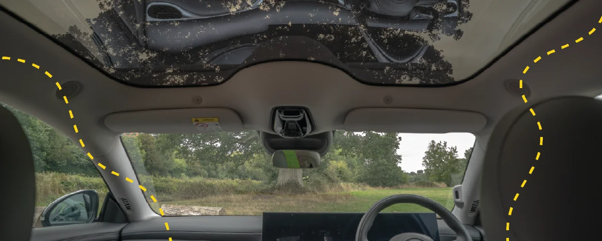 MG IM5 sunroof