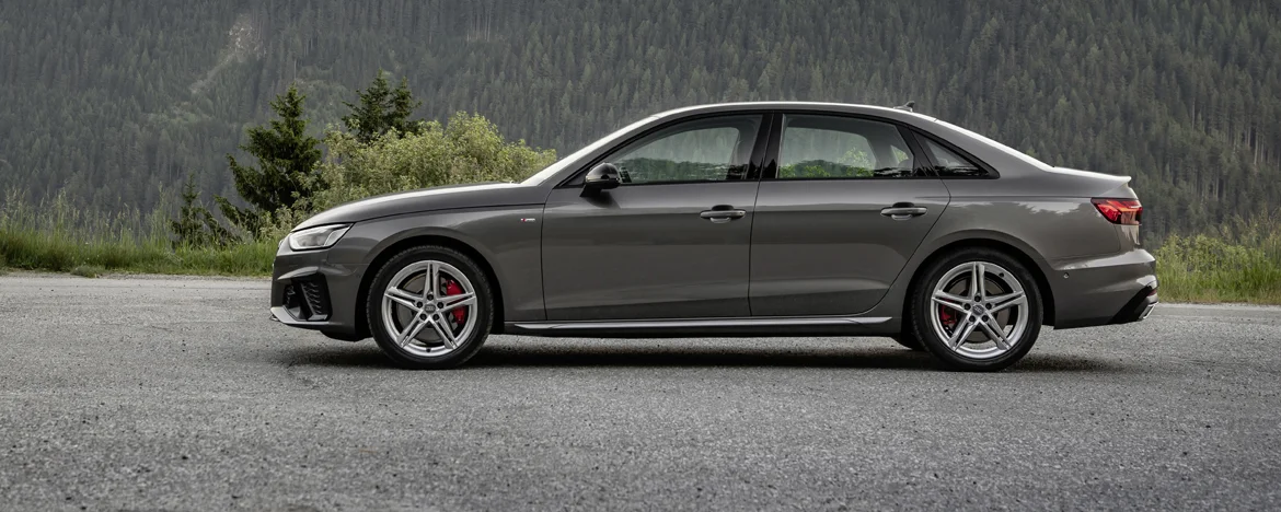 Audi A4 Saloon side view