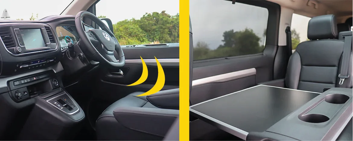 Vauxhall Vivaro-e Life interior