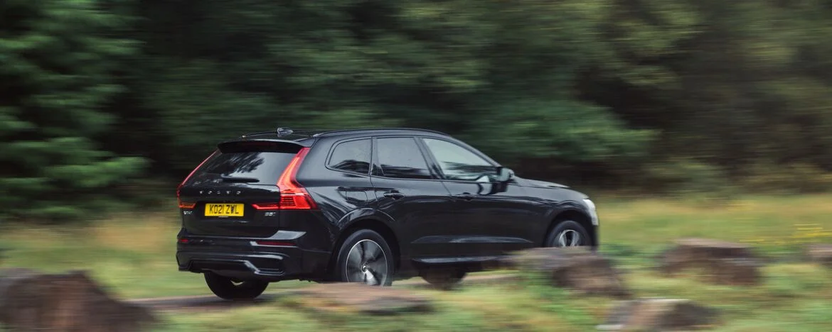 2021 Volvo XC60 driving