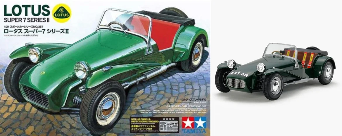 Lotus Super 7 Series II model kit