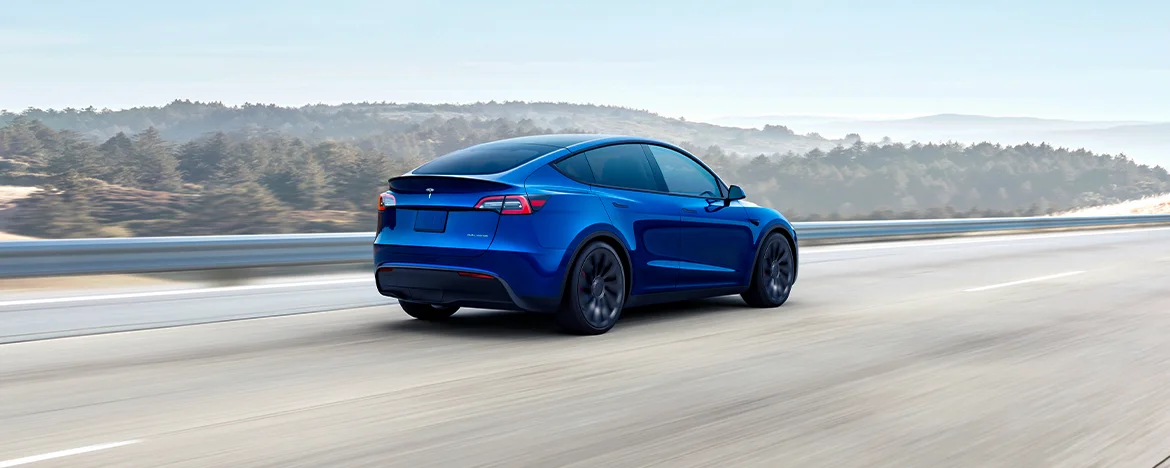 Tesla Model Y rear profile