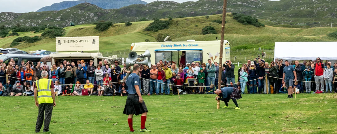 Highland Games Caber Toss