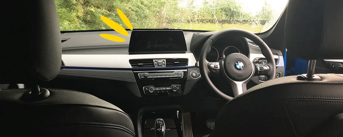 BMX X1 interior