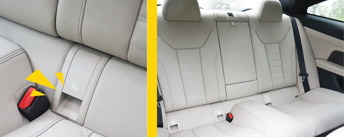 BMW 4 Series interior, ISOFIX