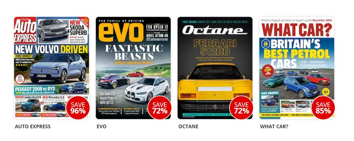 Car magazine subscription