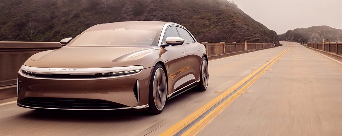 Lucid Air front view