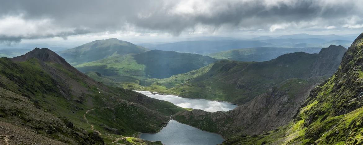 Snowdonia, Mountain, waterfall