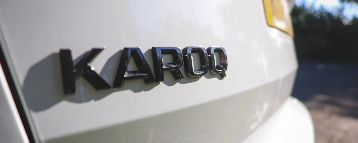 Skoda karoq rear emblem