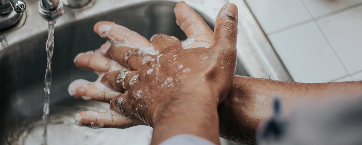 hands-washing