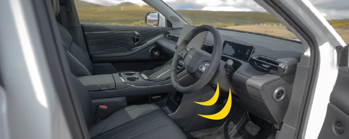 AION V driver's seat