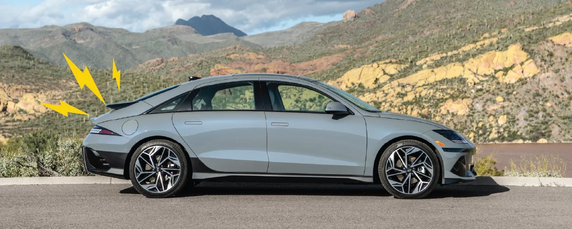 Hyundai IONIQ 6 side profile