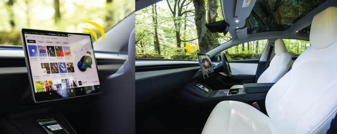 Tesla Model 3 intertior