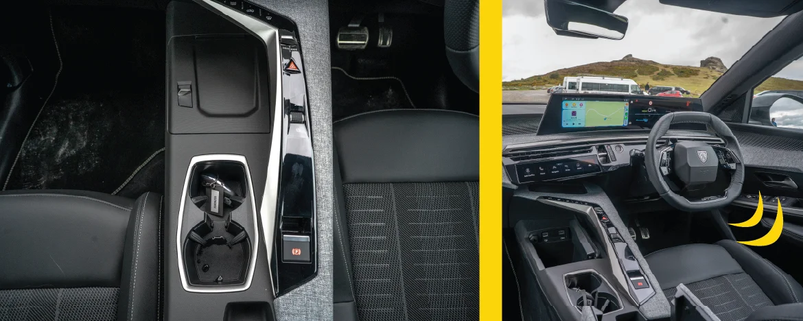 Peugeot E-5008 interior