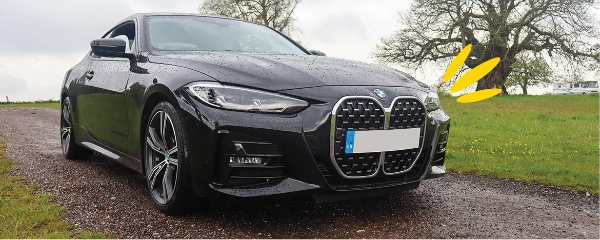 BMW 4 Series parked