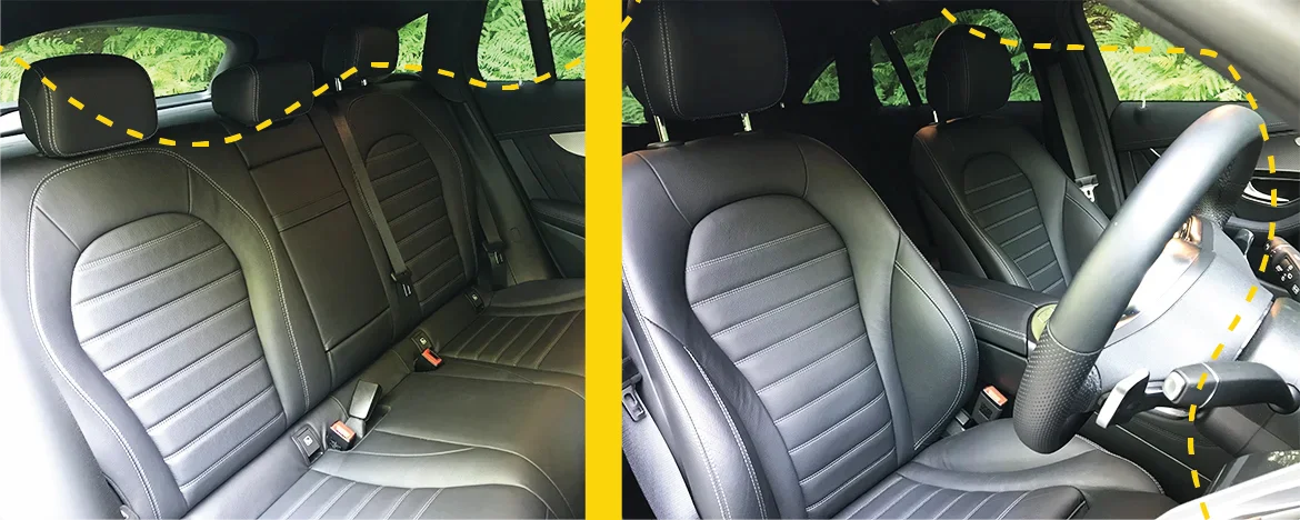 Mercedes-Benz EQC seats
