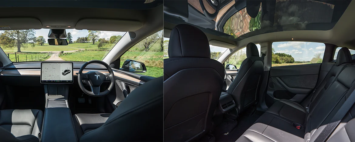 Tesla Model Y interior