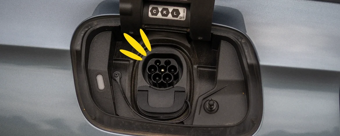 Volkswagen ID.7 charging port
