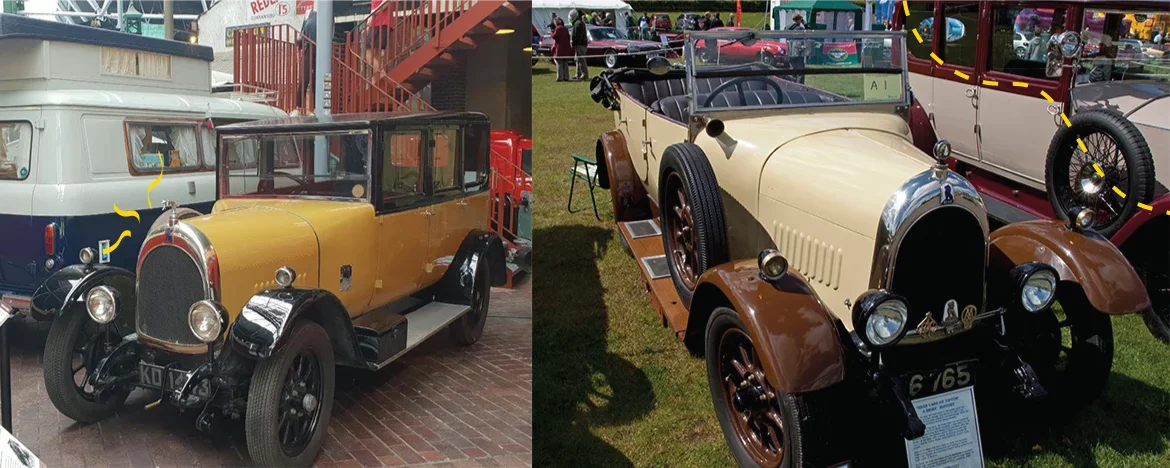 Bean Short 14 and 1925 Bean Tourer