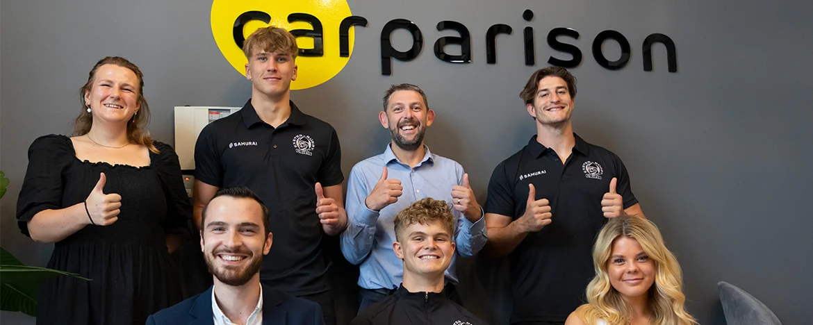 Chiefs visit Carparison HQ