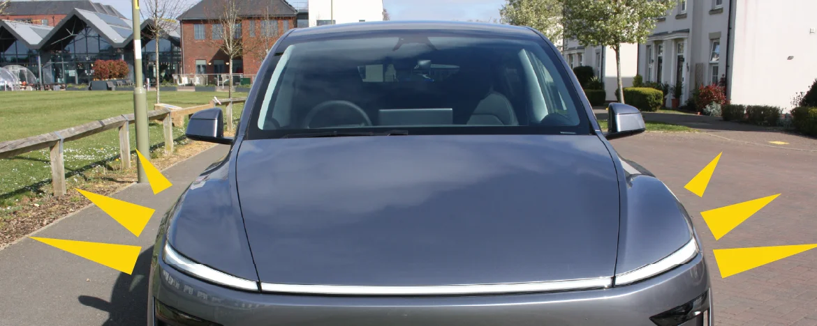 Tesla Model Y headlights